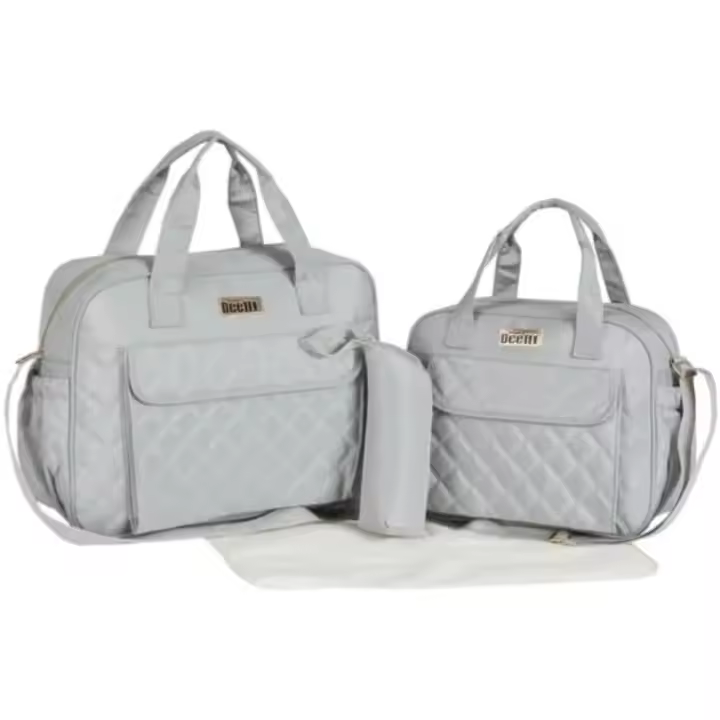 Conjunto de Bolsa de Gran Capacidad para mamá, Mochila Multifuncional para bebé, Cambiador de Pañales, Maternidad - 1