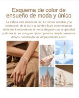 Pulsera inteligente de moda para mujer: seguimiento de salud y actividad, ideal como regalo - details 1