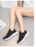 Zapatos deportivos de moda de las mujeres hueco transpirable deportes zapatos casuales bajo fondo suave de malla zapatos para correr - details 16