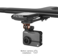 Soporte de ordenador de bicicleta de carbono, cronómetro, velocímetro, soporte de montaje para Garmin, Cateye, Bryton, Gopro, so - details 6