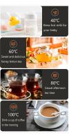 Tetera Eléctrica de Acero Inoxidable de 2L Tetera Inteligente con Pantalla de Temperatura para Té Café Electrodomésticos de Cocina - details 1