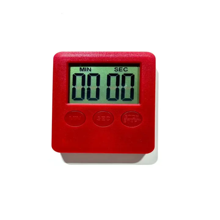 TK Nuevo temporizador de cocina Digital con pantalla LCD grande, reloj magnético fuerte con cuenta atrás, temporizador portátil ultrafino para tareas - 1