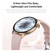 Nuevo reloj inteligente a la moda para mujer, pantalla AMOLED, frecuencia cardíaca, sueño, recordatorios de salud, más de 100 diales personalizados, múltiples modos deportivos, reloj inteligente con llamadas Bluetooth para Android iOS - details 12