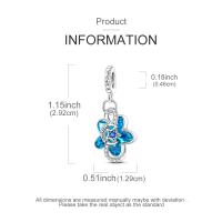 Colgante de la serie de estrellas y lunas para mujer, collar de pulsera DIY, cuentas de plata de ley 925, joyería fina colgante, cumpleaños Gi - details 17