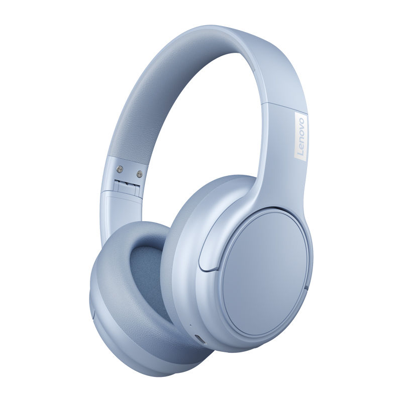 Lenovo TH20 Auriculares inalámbricos supraaurales Auriculares Bluetooth 5.3 Auriculares plegables Batería de larga duración Auriculares deportivos Auriculares para juegos con cancelación de ruido Ajuste cómodo con micrófono Nuevo