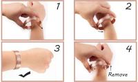 Conjunto de Joyería de Cobre Puro Ajustable Pulsera Anillo para Mujeres con Imán Saludable - details 11