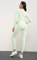 OzalCtree-mallas elásticas de Yoga para mujer, pantalones de gimnasio, talla única, cuatro vías, superventas - details 13