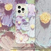 Funda Suave de Flor Púrpura para Samsung Galaxy Silicona/Goma Compatible con Múltiples Modelos - details 0