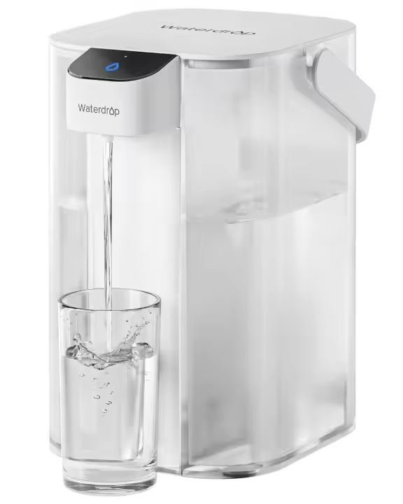 Waterdrop 3 Meses Instant Jarra Filtradora de Agua (3,5L) Jarra Eléctrica con Filtro de Agua, Reducir 35+ Sustancias, Dispensador Filtro de Agua, Preserva Minerales (Filtro: WD-EDF) - 1