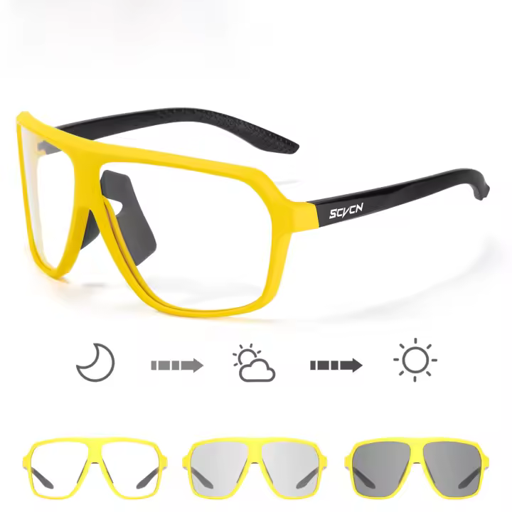 Gafas De Sol Ciclismo SCVCN Para Hombres Y2K UV400 Anti-UV Gafas De Bicicleta De Montaña Y Carretera Deportivas Polarizadas No Polarisadas - 1
