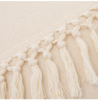 Bonenjoy, 1 funda de almohada con borlas, funda de cojín Beige, funda de almohada de lino y algodón, 30x5 0/45x4 5/50x50, fundas de almohada para decoración de coche/hogar/oficina - details 10