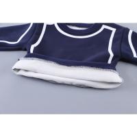 Pantalones acolchados de manga larga con cuello redondo, Top cálido informal, Conjunto de dos piezas - details 4