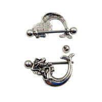 Anillo de pezón de dragón creativo para mujer, 2 piezas, Piercing corporal, joyería, regalos - details 3