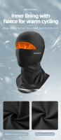 ROCKBROS-bufanda facial de esquí para invierno, pasamontañas a prueba de viento para ciclismo, esquí, correr, entrenamiento deportivo, accesorio para bicicleta - details 6