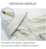 Chaqueta de Trekking y Senderismo LNGXO Impermeable, Protector Solar, Viste para el Viento - details 30