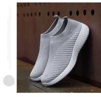 Zapatos para caminar para mujer, zapatillas de calcetín a la moda, mocasines cómodos y transpirables, zapatos informales antideslizantes - details 15