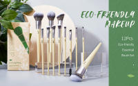 Jessup Makeup Brushes Set, 12 Pcs Eco-Friendly Synthetic Foundation Brushes, Powder Brushes, Angled Concealer Brush, Blending Brushes, Eyeshadow Brushes, Duo Brushes, Eyebrow Brushes, T327 - details 0