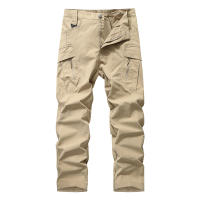 CHAIFENKO Pantalones Cargo Versátiles para Hombre Moda de Exteriores con Múltiples Bolsillos - details 3