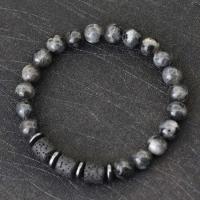 Noter, nueva Pulsera novedosa para hombre, Ojos de tigre naturales, Pulsera con cuentas de roca volcánica, regalo para él, Pulsera de hematita Heag Braslet Pulsera Homme - details 5