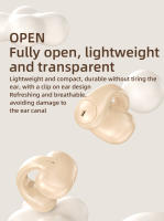 -auriculares inalámbricos con Clip para la oreja, cascos de conducción de aire con Bluetooth 5,3, Auriculares deportivos con micrófono para juegos y música - details 5