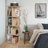 Estante de Libros Giratorio de 360 Grados Almacenamiento de 3 Niveles para Hogar y Oficina - details 0