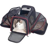 Bolsa para mascotas, portátil, transpirable, plegable, para gatos, perros y para uso en exteriores, con cremallera de seguridad - details 0