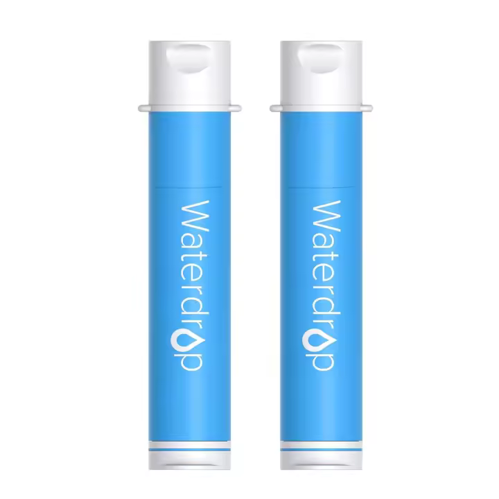 Waterdrop Pajita de Filtro de Agua para Senderismo, Sistema de Filtración Portátil para Acampar, Purificador de Agua Potable para Emergencia, Senderismo, Mochila de Viaje - 1