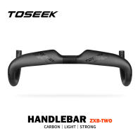 TOSEEK ZXB-TWO Bike Carbon Road Handlebar 400/420/440mm UD Matt Internal Routing Road Bicycle Handle Bar Bikes Parts - details 0