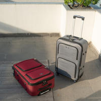 Maleta de Tela de Mano de 20 Pulgadas, Expandible para Cabina de Avión, con 4 Ruedas Giratorias, Maletas de Embarque Expandibles, Maleta Trolley de Gran Capacidad - details 11