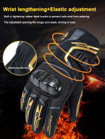 Guantes de Moto Invierno 2025 A Prueba de Viento y Agua de Fibra de Carbono - details 6