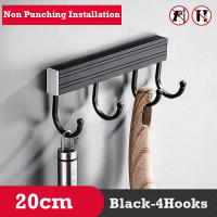 Perchero de Cocina Sin Agujeros Montado en la Pared Alturas de 20/30/40/50CM para Almacenamiento de Cocina y Baño - details 10