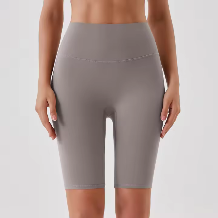 Hamidou-pantalones cortos de Yoga para mujer, mallas deportivas transpirables, de cintura alta, para entrenamiento y gimnasio - 1
