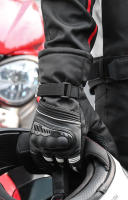 Guantes impermeables para motocicleta, resistentes al viento, reflectantes, antideslizantes, táctiles, largos, cálidos, Invierno - details 13