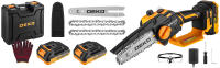 DEKO-Mini Motosierra Inalámbrica de 550w, Máquina de Aceite de 6 pulgadas, aGarden portátil con batería, herramientas - details 4