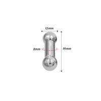 Anillos rectos de acero inoxidable de gran tamaño para el cuerpo, Piercing para el tragus de la oreja, barra para el pezón, labios, joyería para el cuerpo, 1 unidad - details 10
