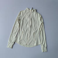 Chaqueta Deportiva de Nylon de Manga Larga Ajuste Delgado Secado Rápido Ideal para Yoga y Pilates - details 1