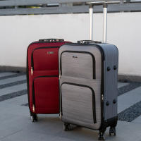 Maleta de Tela de Mano de 20 Pulgadas, Expandible para Cabina de Avión, con 4 Ruedas Giratorias, Maletas de Embarque Expandibles, Maleta Trolley de Gran Capacidad - details 6