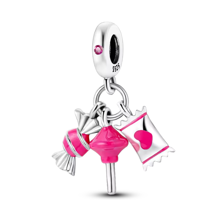 Encanto de Plata Esterlina S925 Unicornio Floral Mariposa Para Pulsera Original de 3mm Joyería Fina de Cumpleaños para Mujeres Regalo de Piedra Principal de Zirconio - 1