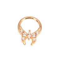 Anillo de Nariz de Zirconia Cúbica sin Alergias de Starbeauty Piercing de Alta Calidad Joyería Corporal de Metal 16G para Fiestas y Ocasiones Especiales - details 2