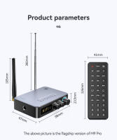 Transmisor y receptor de Audio M9 Pro, Bluetooth 5,1, NFC/3,5mm AUX/RCA/USB u-disk/TF/6,5 Mic/FM Radio DSP, adaptador inalámbrico de música HIFI - details 33