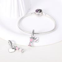 Encanto de Plata Esterlina S925 Unicornio Floral Mariposa Para Pulsera Original de 3mm Joyería Fina de Cumpleaños para Mujeres Regalo de Piedra Principal de Zirconio - details 64
