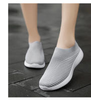 Zapatos para caminar para mujer, zapatillas de calcetín a la moda, mocasines cómodos y transpirables, zapatos informales antideslizantes - details 24