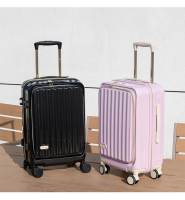 Maleta de viaje de negocios S STAR con marco de PC de 20 pulgadas con cerradura y ruedas giratorias, equipaje multifuncional, maleta expandible, ligera, caja de transporte, bolsa de mano, silenciosa, de negocios, apertura frontal. - details 10