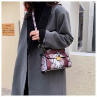 Elegante Bolso de Mano de Cuero PU Patrón de Piel de Serpiente Impermeable, Resistente al Desgaste - details 40