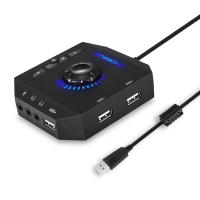 Convertidor multifunción de tarjeta de sonido externa USB, portátil, ligero, Compatible con Windows Vista Mac IOS - details 6