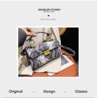 Elegante Bolso de Mano de Cuero PU Patrón de Piel de Serpiente Impermeable, Resistente al Desgaste - details 11