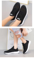 Zapatos deportivos de moda de las mujeres hueco transpirable deportes zapatos casuales bajo fondo suave de malla zapatos para correr - details 19