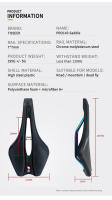 TOSEEK Racing Bicycle Saddle Training Grade Man Road Tt TimeTrial Triathlon Bike lightweight Cushion Seat - details 1