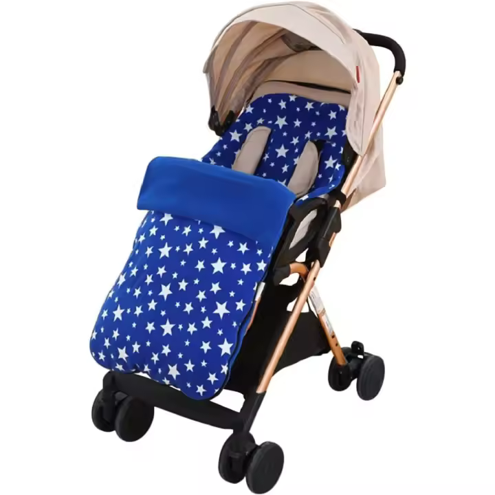 Saco Silla de Paseo universal,Protección antideslizante, dedos cómodos, Forro Polar térmico Deluxe - 1