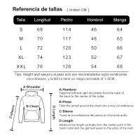 Sudadera con Capucha para Hombre con Estampado de Leopardo de Edimburgo, Escocia, Holgada, Cómoda, Deportiva, de Algodón, con Bolsillo - details 1